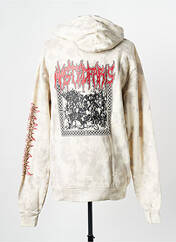 Sweat-shirt gris WASTED PARIS pour homme seconde vue