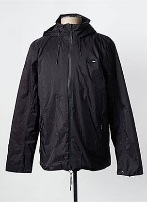 Coupe-vent noir RAINS homme