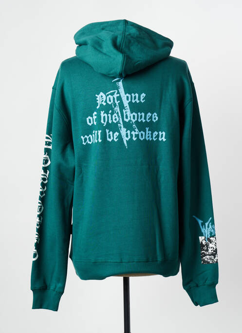 Sweat-shirt vert WASTED PARIS homme