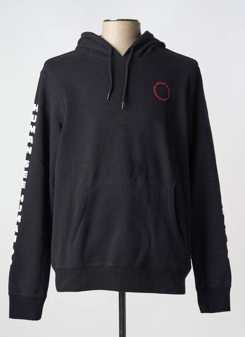 Sweat-shirt à capuche noir ELEMENT pour homme