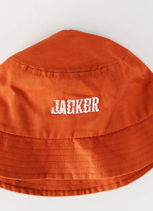 Chapeau orange JACKER homme