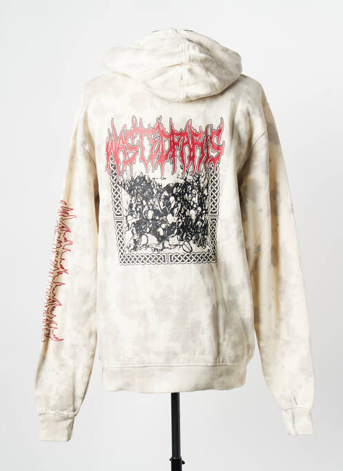 Sweat-shirt gris WASTED PARIS pour homme