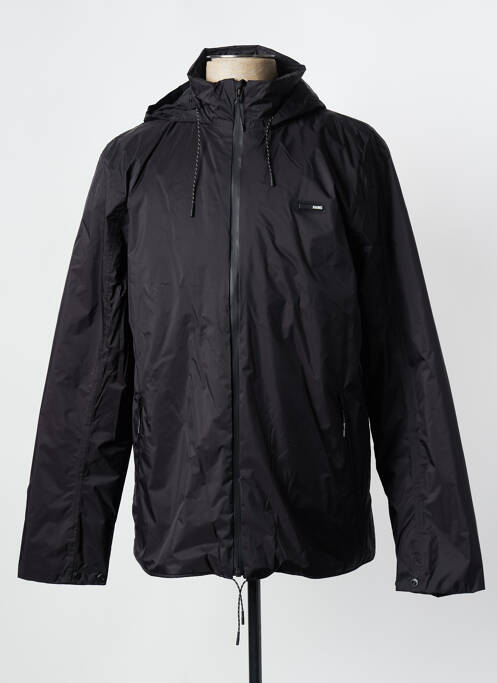 Coupe-vent noir RAINS pour homme