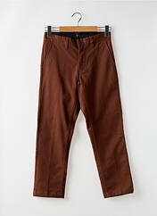 Pantalon chino marron OBEY pour homme seconde vue