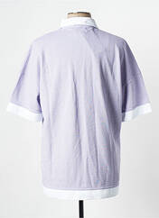 Chemise manches courtes violet HOLOGRAM pour homme seconde vue