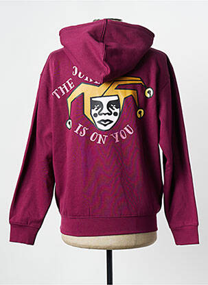 Sweat-shirt rouge OBEY homme