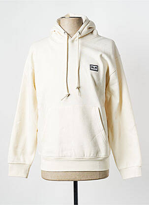 Sweat-shirt beige OBEY homme