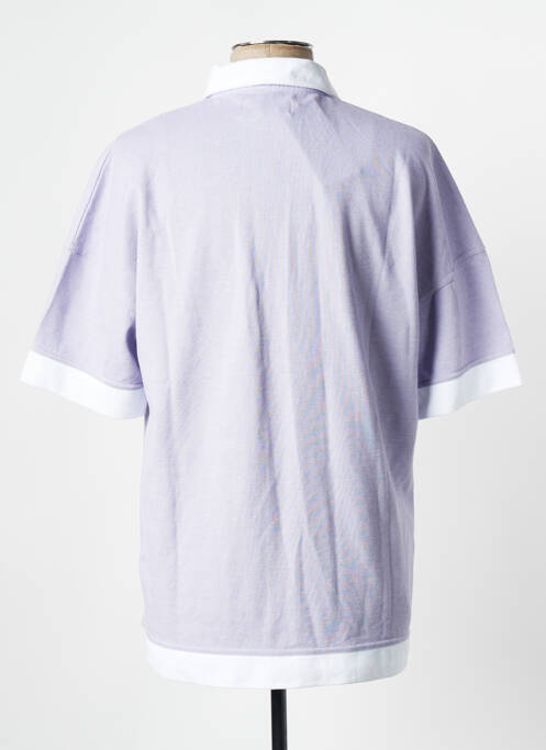 Chemise manches courtes violet HOLOGRAM pour homme