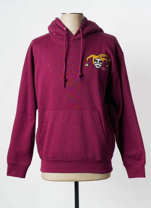 Sweat-shirt rouge OBEY pour homme