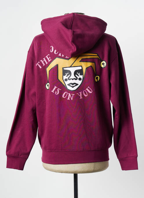 Sweat-shirt rouge OBEY pour homme