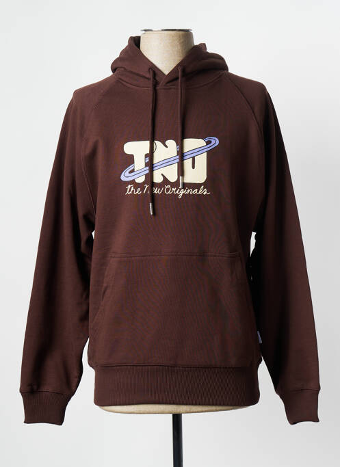 Sweat-shirt marron THE NEW ORIGINALS pour homme