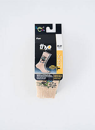 Chaussettes beige THYO enfant