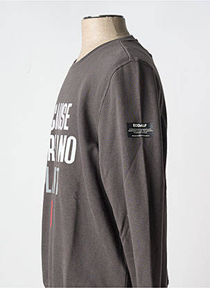 Sweat-shirt gris ECOALF homme