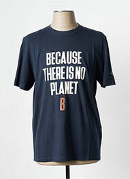 T-shirt bleu ECOALF homme