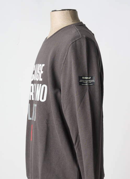 Sweat-shirt gris ECOALF pour homme