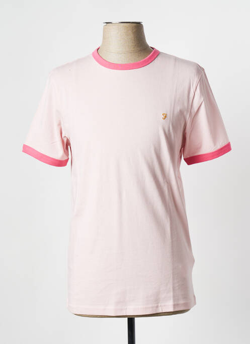 T-shirt rose FARAH pour homme