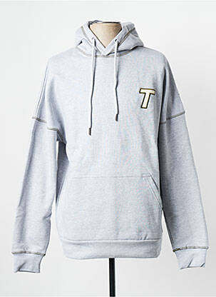 Sweat-shirt gris TEALER homme