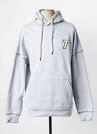 Sweat-shirt gris TEALER homme