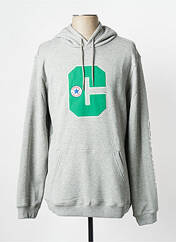 Sweat-shirt gris CONVERSE pour homme seconde vue