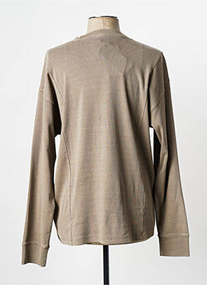 Sweat-shirt marron REEBOK homme