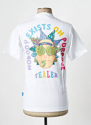 T-shirt blanc TEALER homme