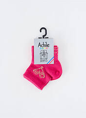 Chaussettes violet ACHILE pour fille seconde vue