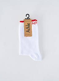 Chaussettes blanc ACHILE femme