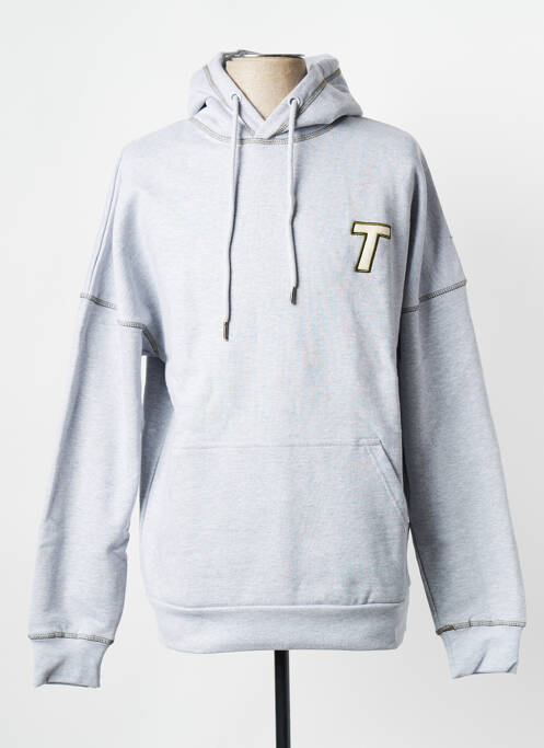 Sweat-shirt gris TEALER pour homme