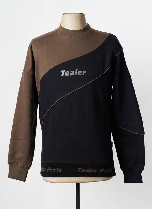 Sweat-shirt noir TEALER pour homme