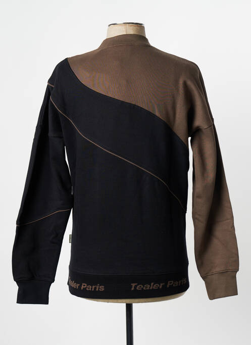 Sweat-shirt noir TEALER pour homme