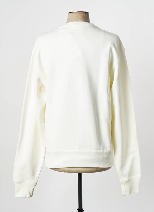 Sweat-shirt blanc ADIDAS pour homme