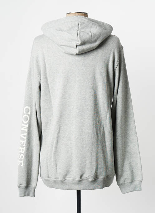 Sweat-shirt gris CONVERSE pour homme
