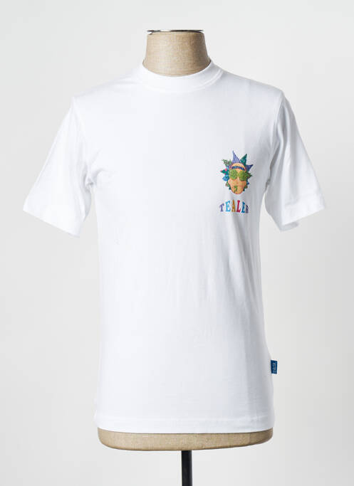 T-shirt blanc TEALER pour homme