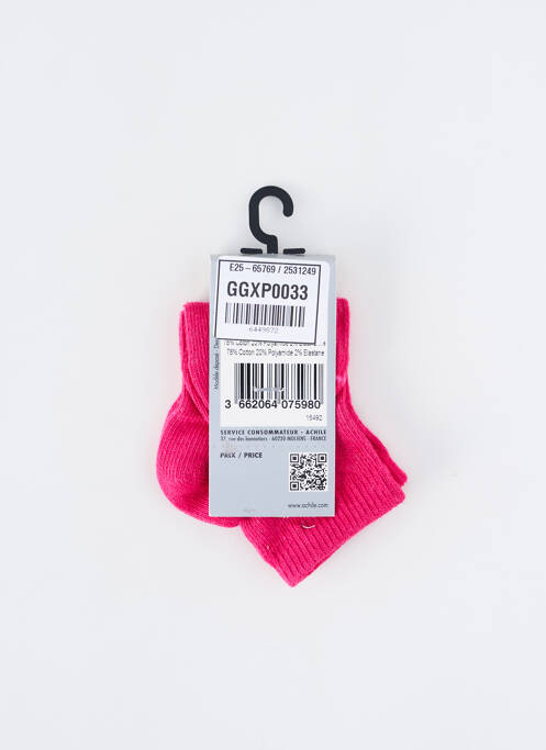 Chaussettes violet ACHILE pour fille