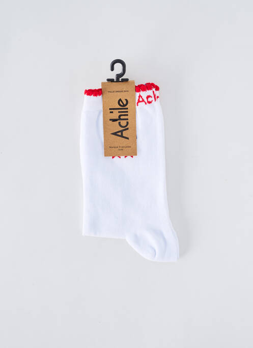 Chaussettes blanc ACHILE pour femme