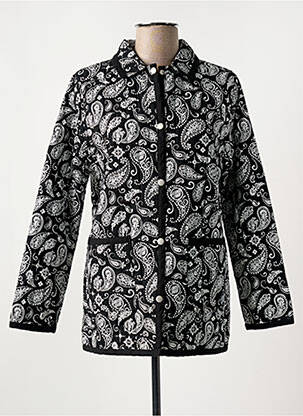 Veste casual noir SANTA CRUZ femme