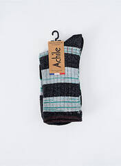 Chaussettes gris ACHILE pour femme seconde vue