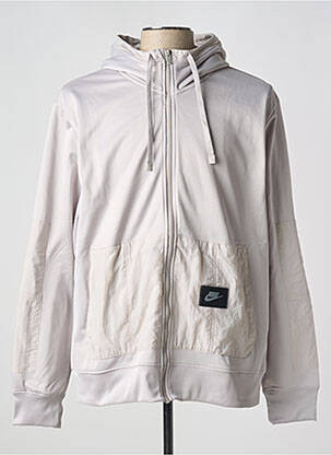 Sweat-shirt gris NIKE homme