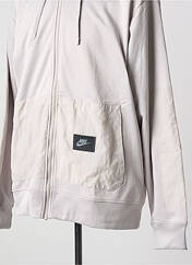 Sweat-shirt gris NIKE pour homme seconde vue