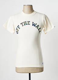 T-shirt beige VANS homme