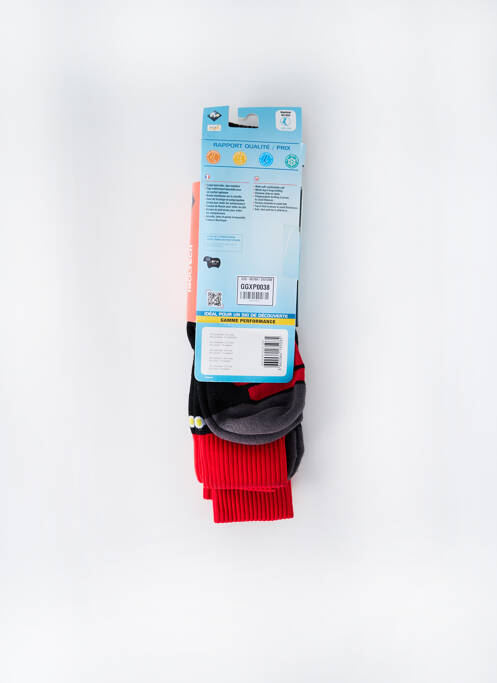 Chaussettes rouge THYO pour unisexe