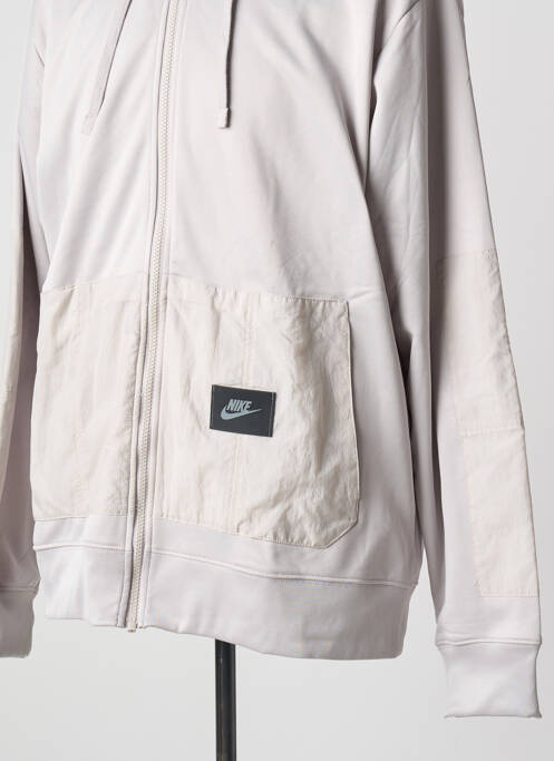 Sweat-shirt gris NIKE pour homme