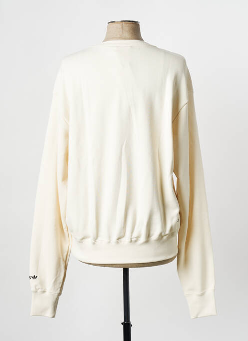 Sweat-shirt beige ADIDAS pour homme