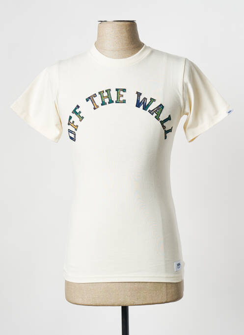 T-shirt beige VANS pour homme