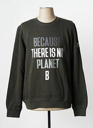 Sweat-shirt vert ECOALF homme