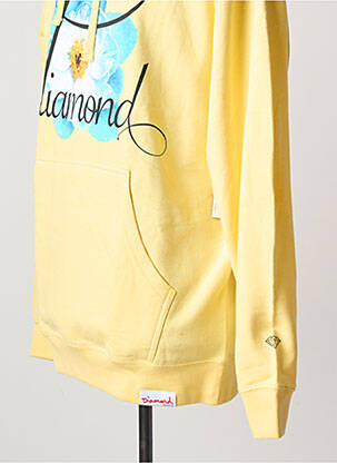 Sweat-shirt jaune DIAMOND SUPPLY CO homme