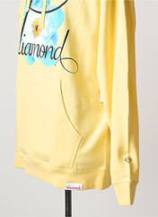 Sweat-shirt jaune DIAMOND SUPPLY CO pour homme seconde vue