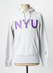 Sweat-shirt gris CHAMPION pour homme seconde vue