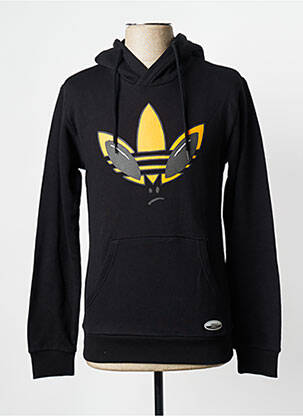Sweat-shirt noir ADIDAS homme
