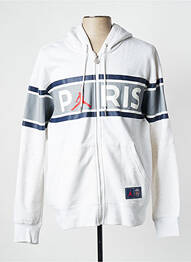 Veste casual blanc JORDAN homme